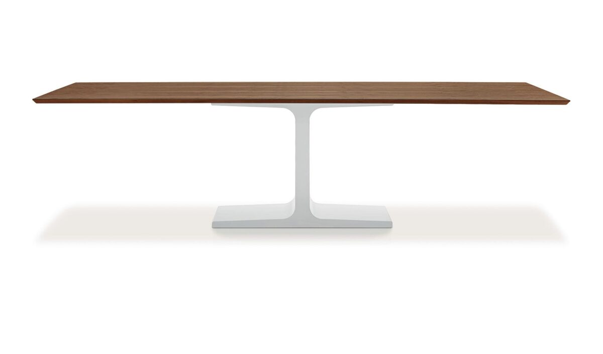 “Sovet Palace Wood – contemporary wooden table featuring elegant craftsmanship and sculptural silhouette”