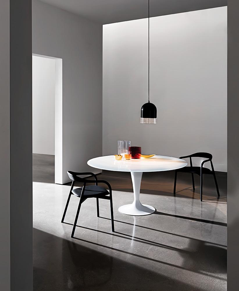 “Flute by Sovet – sleek Italian designer table ideal for dining rooms or stylish contemporary interiors”