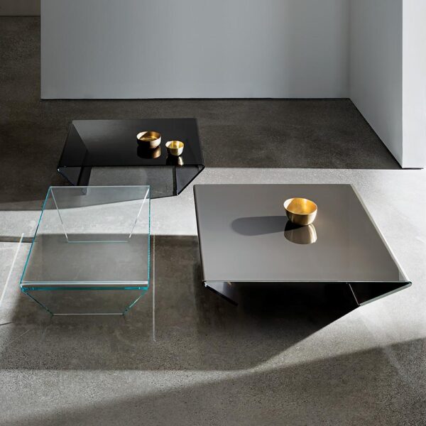 Sovet Ruby Table – contemporary coffee table featuring jewel-like structure and refined minimalist design”