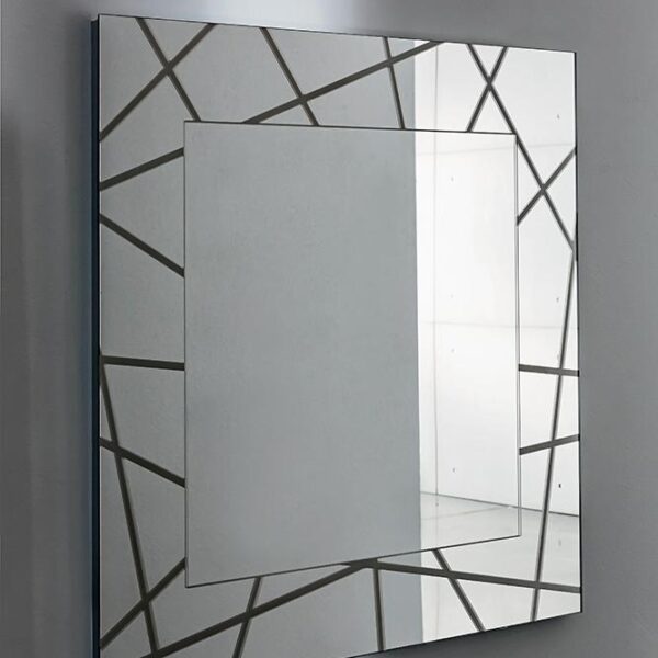 “Segment mirror by Sovet – modern Italian wall mirror with geometric segmented design”