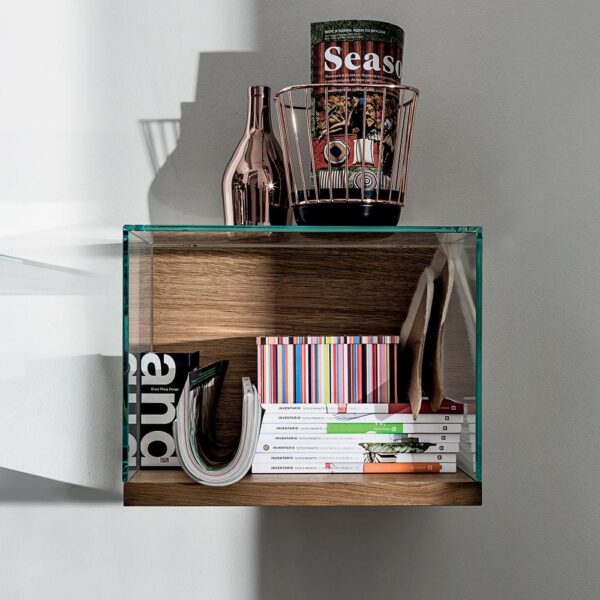 “Nest wall version by Sovet – modern Italian wall-mounted shelf unit with layered geometric design”