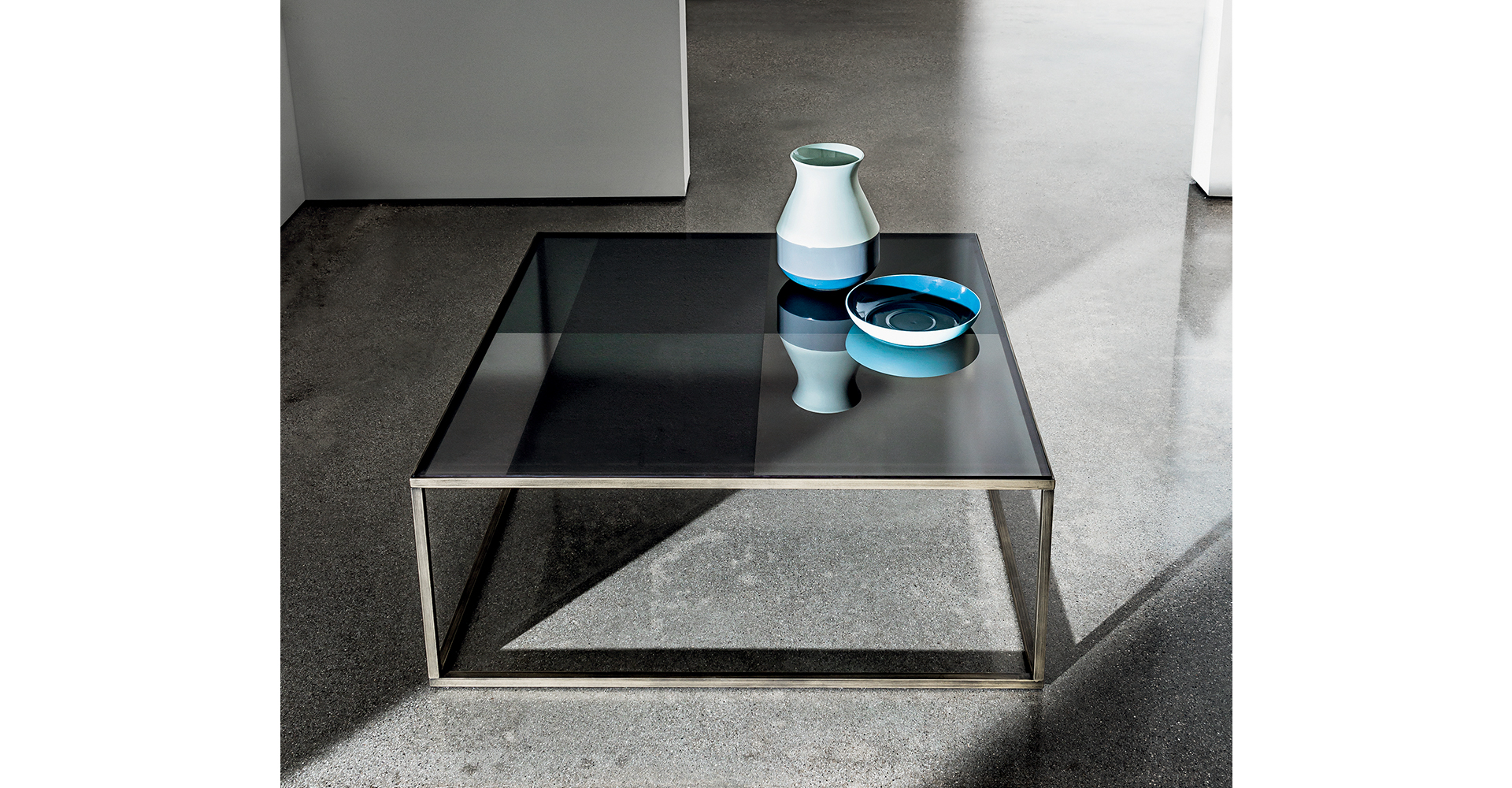 “Quadro by Sovet – minimalist square coffee table perfect for stylish living rooms or lounge areas”
