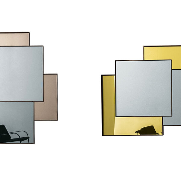 “Combi collection by Sovet – innovative Italian mirror design creating multiple reflections and depth”