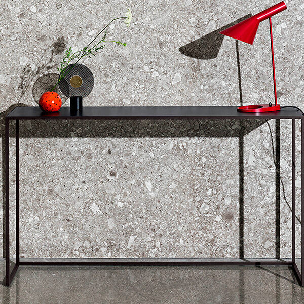 “Quadro Console Table by Sovet – modern Italian console with minimalist metal frame and sleek rectangular top”