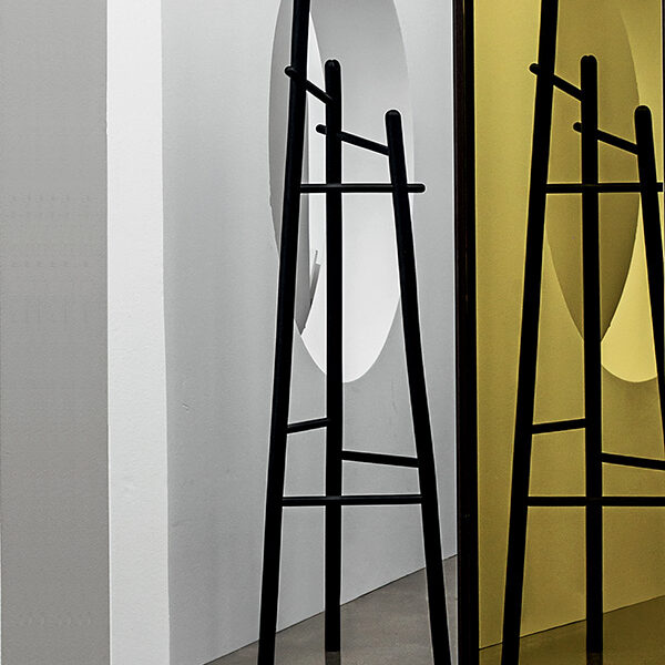 “Sakti coat hanger by Sovet – modern Italian freestanding coat rack with minimalist design and sleek lines”