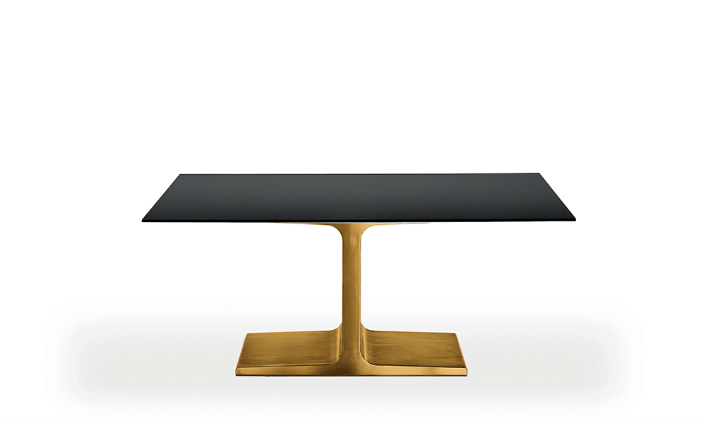 “Sovet Palace Extensible Dining Table – contemporary rectangular design featuring smooth extension system and minimalist style”