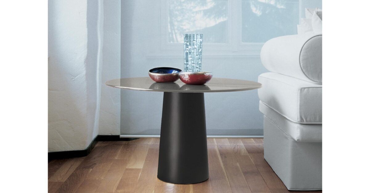 “Totem by Sovet – minimalist coffee table combining architectural form and premium Italian craftsmanship”