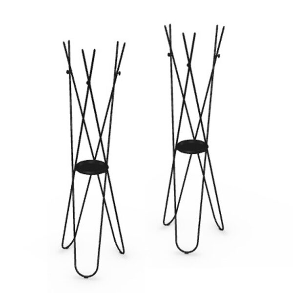 “Sovet Wardrobe collection – contemporary Italian coat hanger featuring sleek lines and functional elegance”