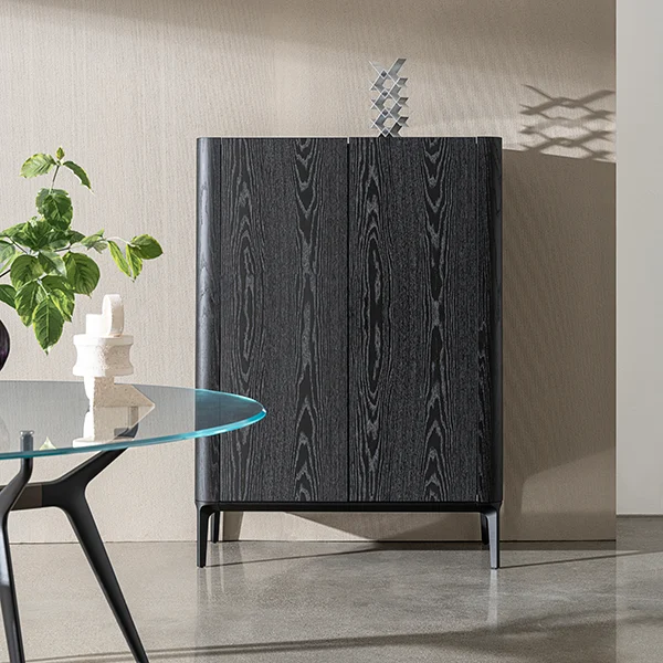 “Slim sideboard by Sovet – minimalist Italian furniture piece perfect for living or dining rooms”