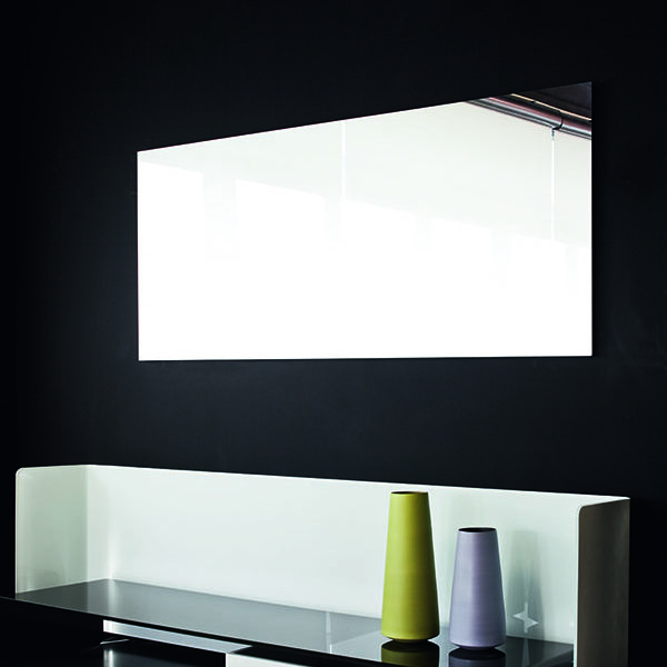 “Boston rectangular mirror by Sovet – modern Italian wall mirror with sleek minimalist frame”