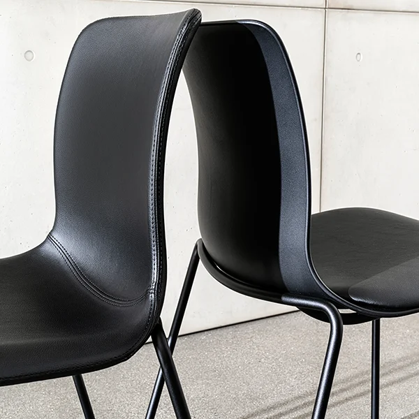 “Olly chair by Sovet – modern Italian designer chair with smooth curves and minimalist contemporary design”