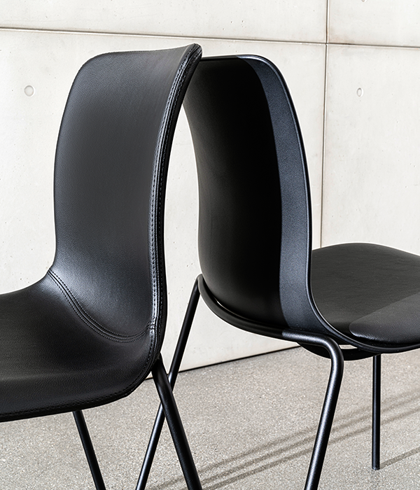 “Olly chair by Sovet – modern Italian designer chair with smooth curves and minimalist contemporary design”