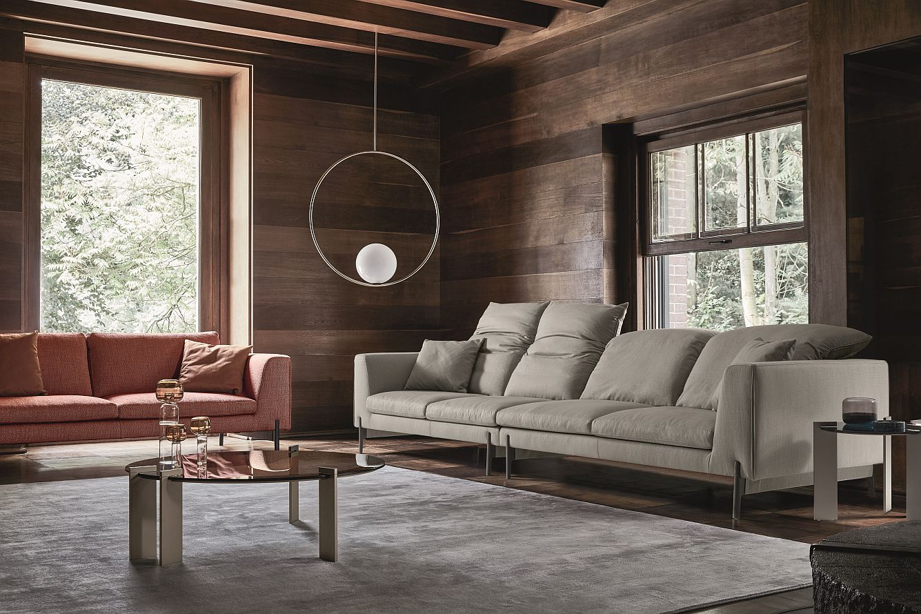 βKIM HIGH sofa by Ditre Italia β modern Italian sofa with tall backrest and premium upholstered finishβ