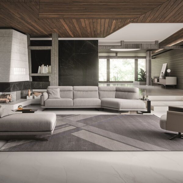 “Ditre Italia SKIN – contemporary designer sofa with clean lines, deep seating, and elegant proportions”
