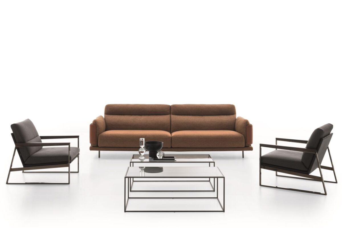 “Modern SKIN sectional sofa by Ditre Italia – stylish modular seating with plush cushions and premium comfort”
