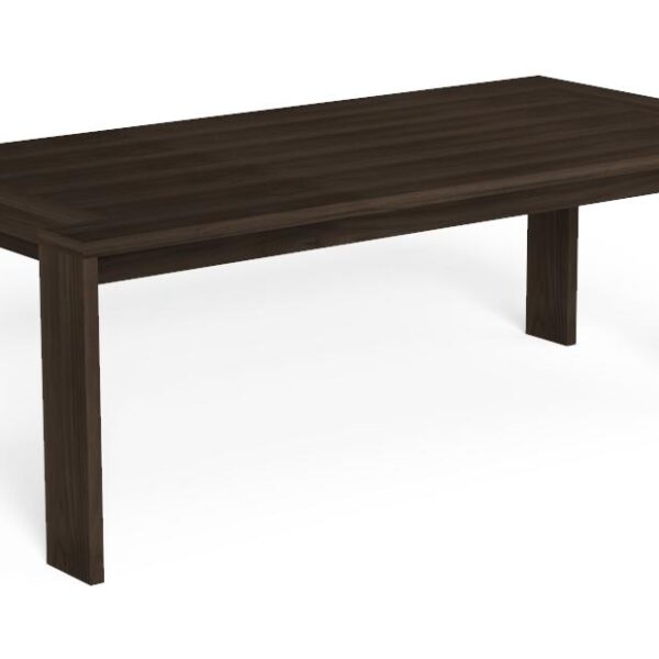 "Elegant outdoor dining table Argo//Wood 220×110 by TalentiSpa with spacious and timeless design."