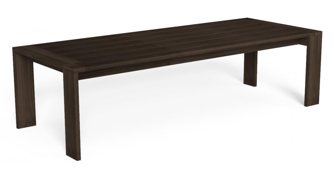 "Long wood dining table Argo//Wood 280×110 by TalentiSpa with clean minimalist profile and durable finish."