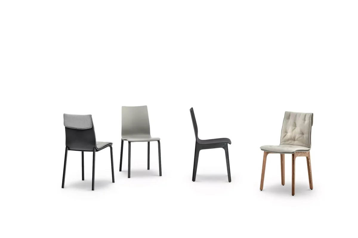 Elegant Alfa table by Bontempi in minimalist interior setting