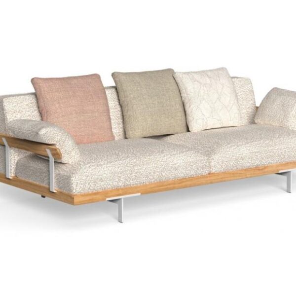 Talentispa's "Allure" 2-seater sofa offers sleek design and outdoor comfort. Italian luxury for sophisticated Royal Oak patios and gardens.