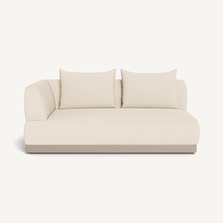 “Amalfi 2 Seat 1 Arm Left by Harbour – modern outdoor sofa with left-side armrest”