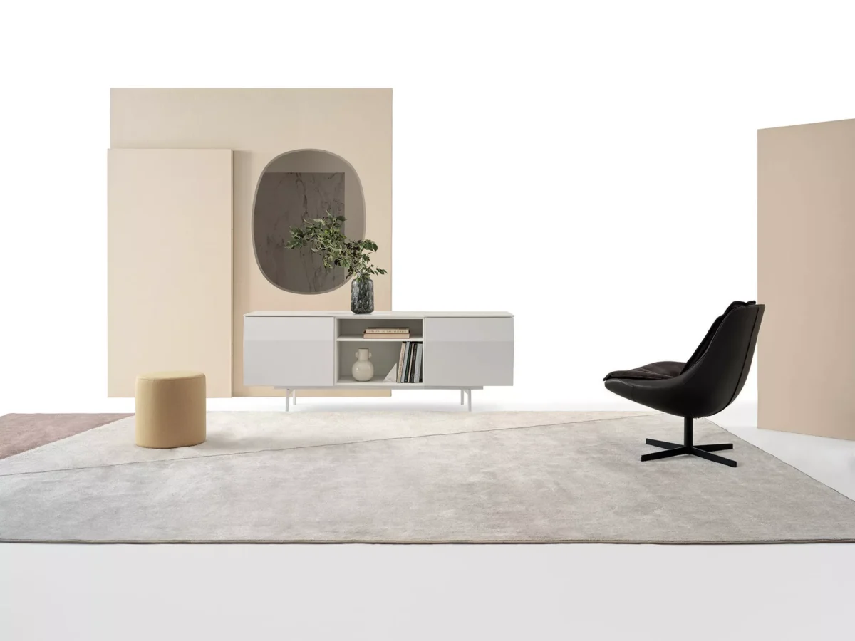 Modern Amsterdam sideboard by Bontempi in Royal Oak, MI featuring sleek design and functional storage.