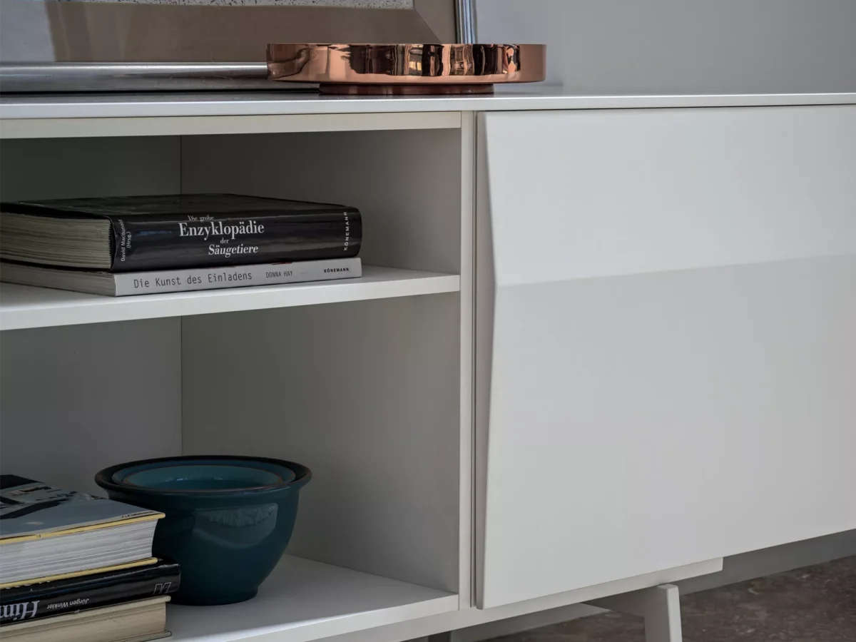 Modern Amsterdam sideboard by Bontempi in Royal Oak, MI featuring sleek design and functional storage.