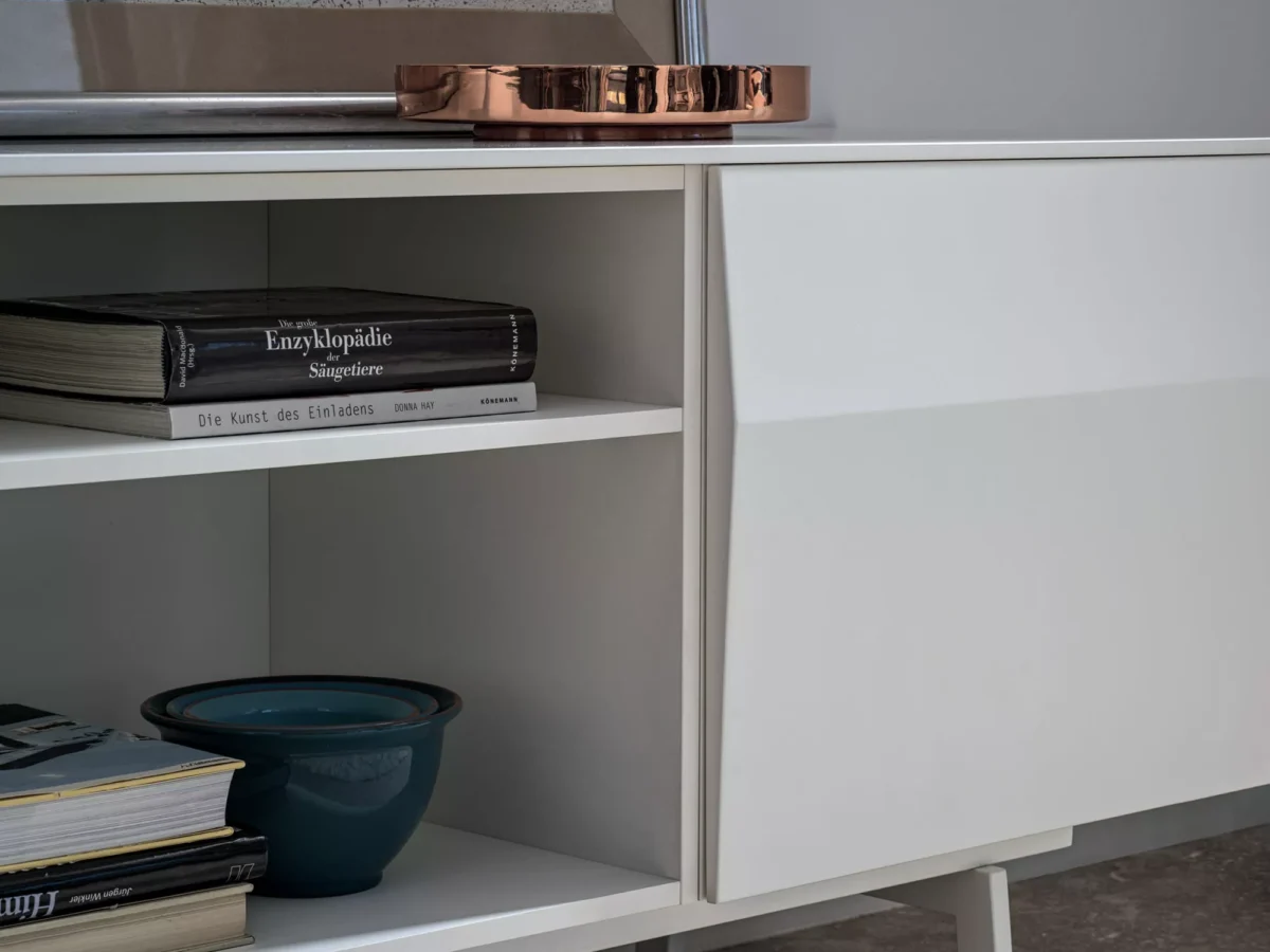 Modern Amsterdam sideboard by Bontempi in Royal Oak, MI featuring sleek design and functional storage.