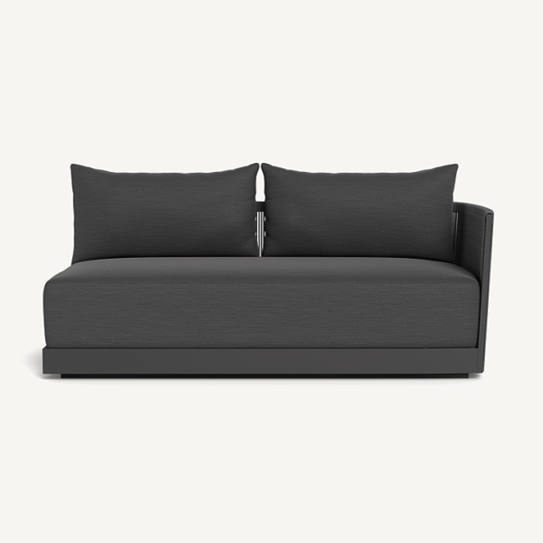 “Harbour Antigua 2 Seat 1 Arm Right – contemporary right-arm loveseat for outdoor sectional configurations”