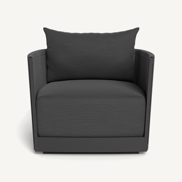 “Antigua Swivel Lounge Chair by Harbour – outdoor chair with 360-degree rotation”