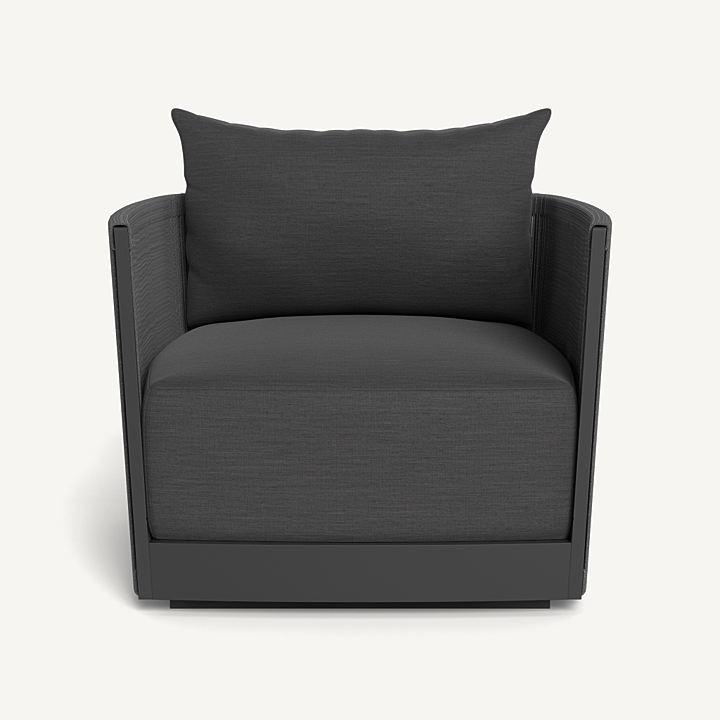 “Antigua Swivel Lounge Chair by Harbour – outdoor chair with 360-degree rotation”