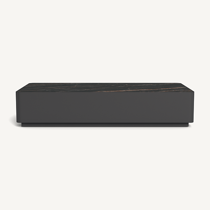 “Antigua Rectangle Coffee Table by Harbour – modern outdoor coffee table with clean lines and minimalist form”