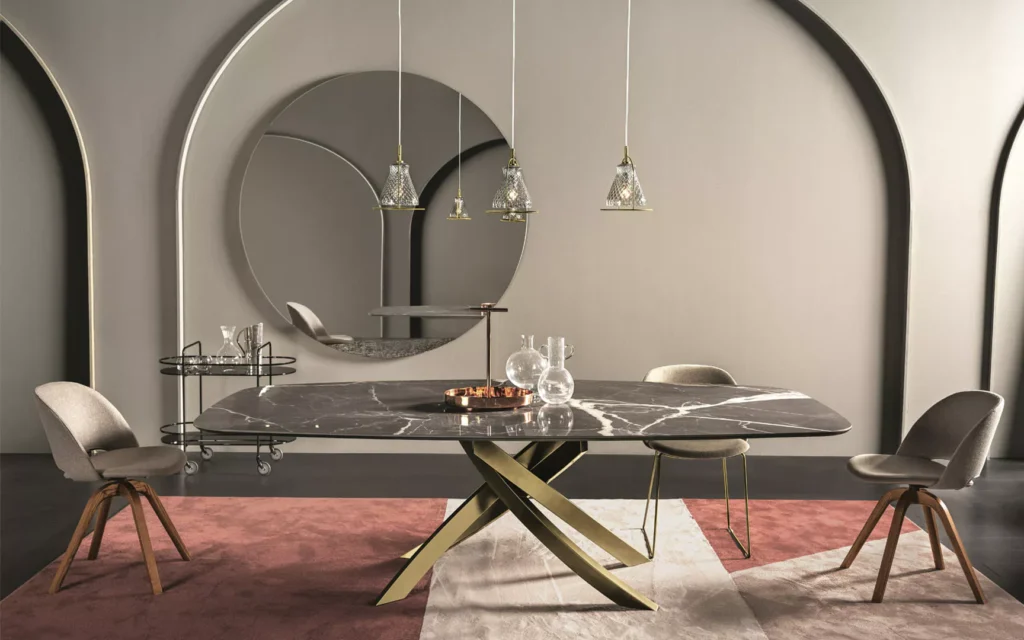 Funky by Bontempi modern Italian lounge chair in Troy, Michigan showroom