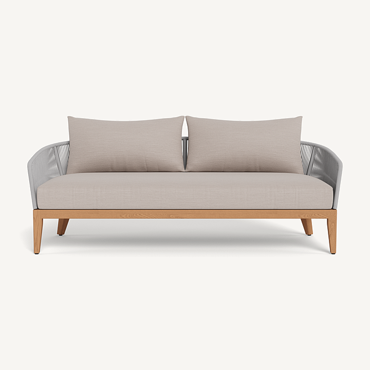 “Harbour Avalon 2 Seater – contemporary two-seat patio sofa with minimalist design and weather-resistant fabric”
