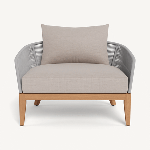 “Harbour Avalon Lounge Chair – contemporary patio chair with clean lines and durable frame”