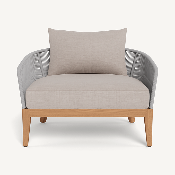 “Harbour Avalon Lounge Chair – contemporary patio chair with clean lines and durable frame”