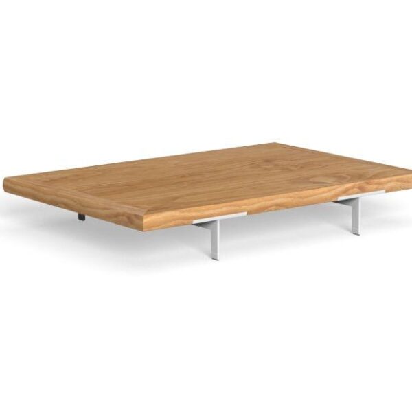 Modern Italian Allure 95x140 coffee table without shelf by Talenti, perfect for Royal Oak, Michigan.