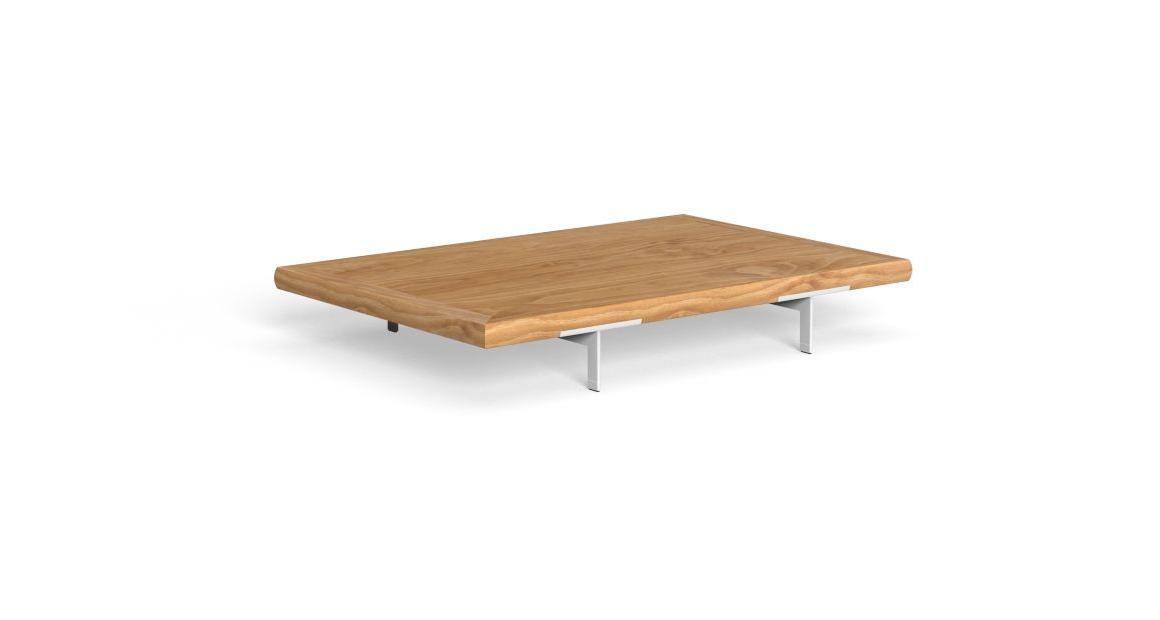Modern Italian Allure 95x140 coffee table without shelf by Talenti, perfect for Royal Oak, Michigan.
