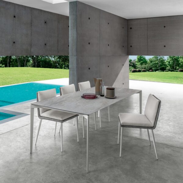 Modern Karen Stool by Talentispa Italian design in Royal Oak Michigan showroom