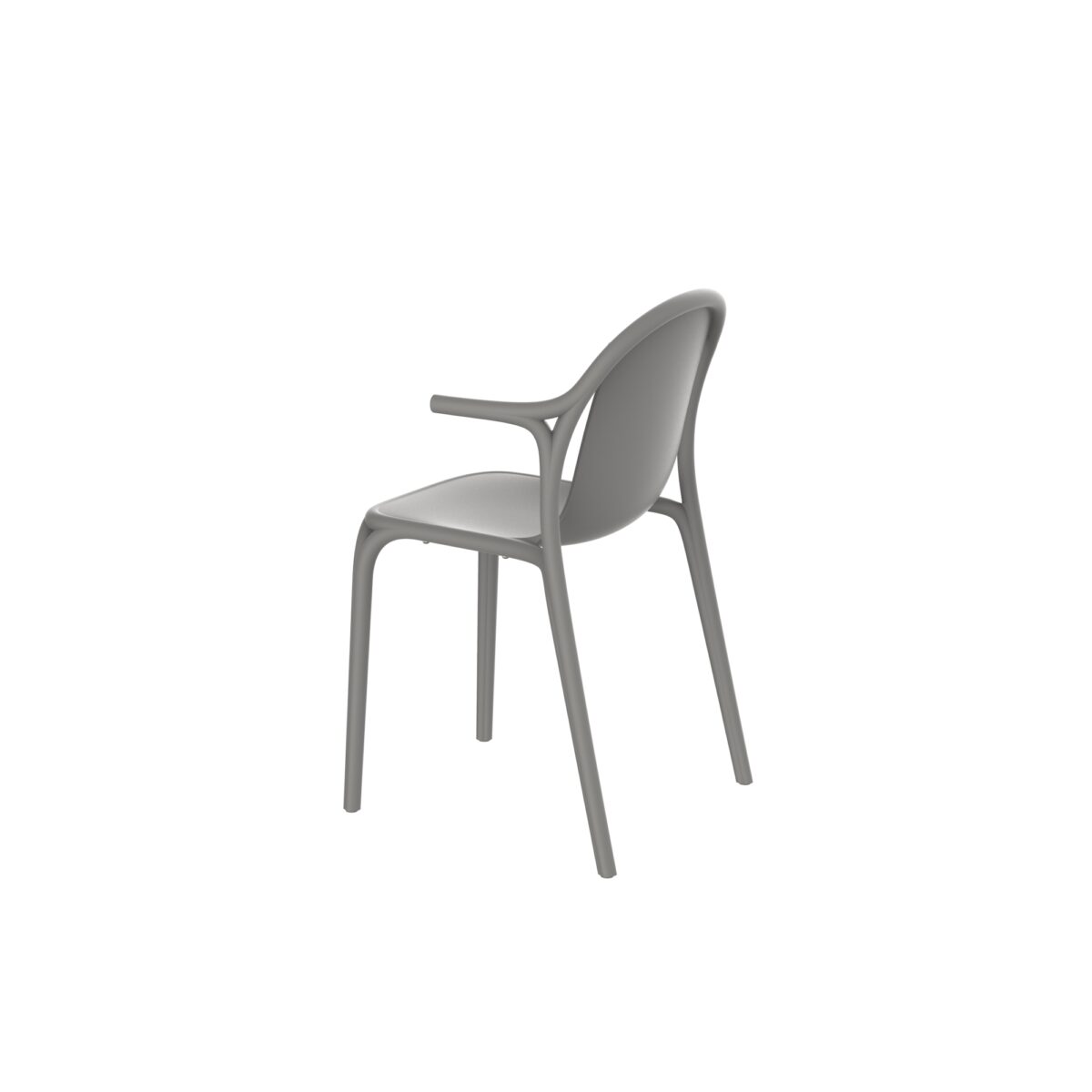 "Vondom’s BROOKLYN Armchair offering ergonomic comfort with a modern, architectural look."