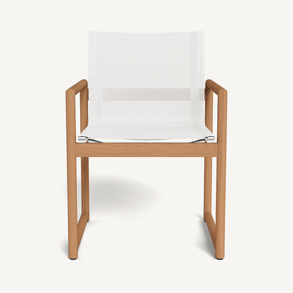 “Contemporary teak dining chair – Breeze XL from Harbour with oversized proportions and artisan craftsmanship”