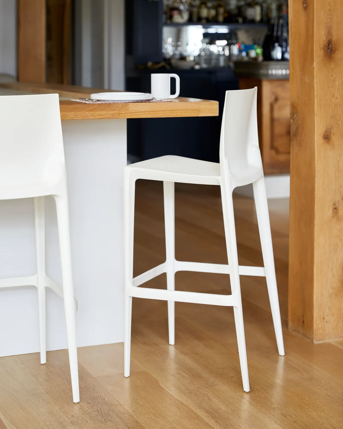 The Bellini Stool - Set of 2 by Heller, chic and functional for modern Troy, Michigan homes.