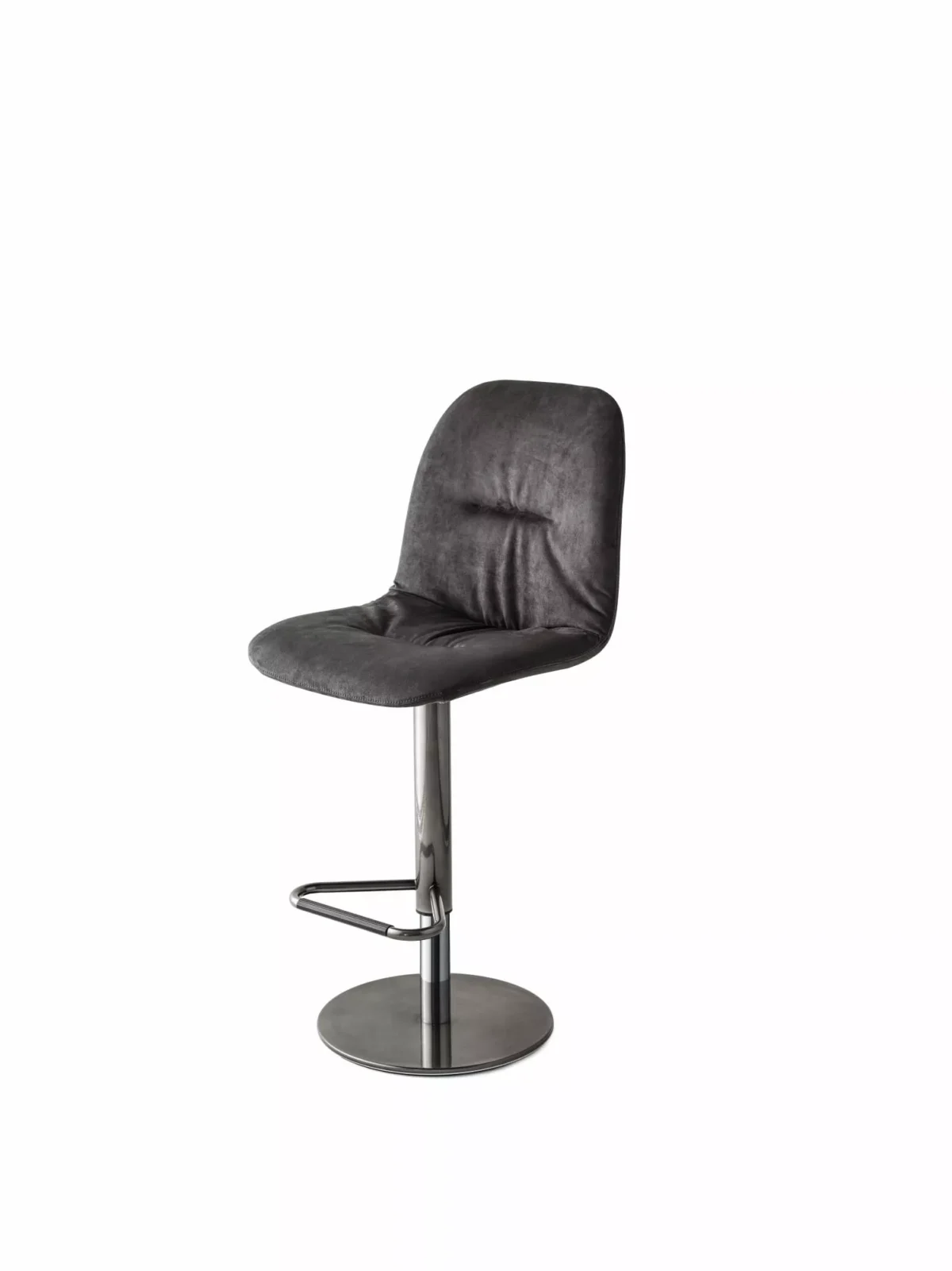Chantal Footstool by Bontempi in Royal Oak, MI featuring a sleek metal frame and plush upholstery.