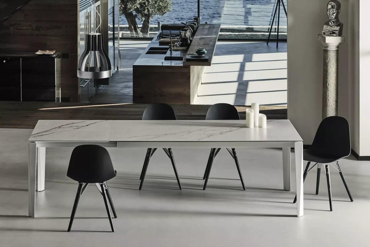 Gloria by Bontempi luxury Italian dining chair in Troy, Michigan showroom