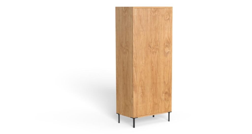 Luxury contemporary Chora versatile 75x45 outdoor cabinet by Talentispa, designer sophisticated patio storage for Birmingham, Michigan.