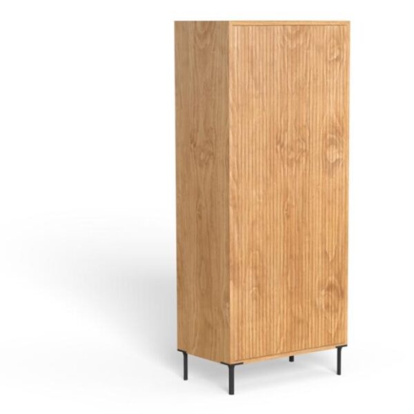 Luxury contemporary Chora versatile 75x45 outdoor cabinet by Talentispa, designer sophisticated patio storage for Birmingham, Michigan.