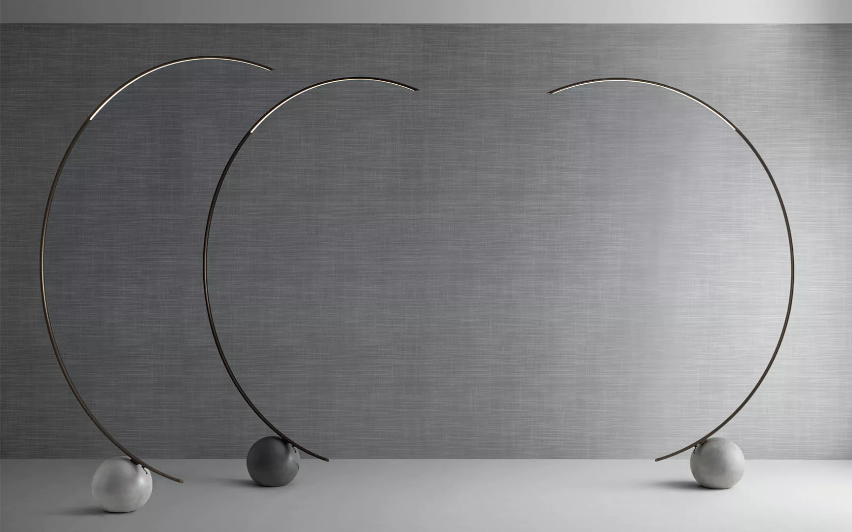 Circle by Bontempi luxury Italian accent table in Troy, Michigan showroom