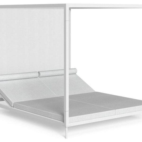 High-end CleoSoft Alu Daybed by Marco Acerbis for Talentispa, modern Italian outdoor furniture for Troy, Michigan.