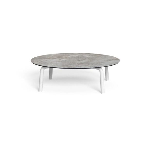 Luxury contemporary CleoSoft Alu D100 / D75 / D50 Coffee Table by Marco Acerbis for Talentispa, high-end Italian outdoor furniture for Birmingham, Michigan.