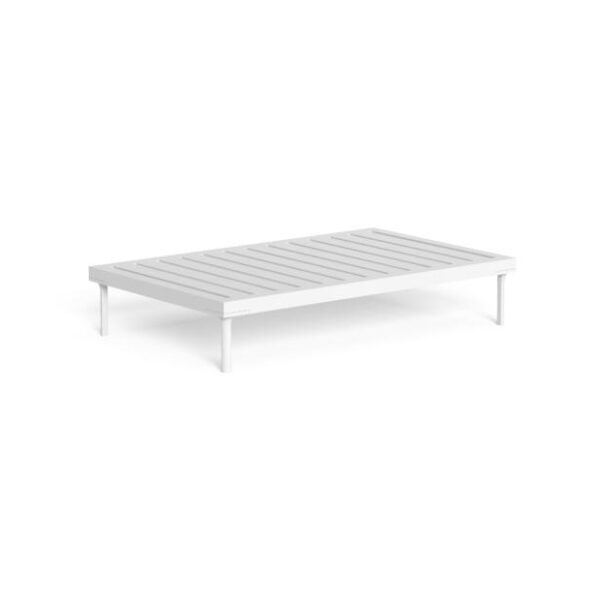 High-end CleoSoft Alu 60x100 / 100x100 Coffee Table by Marco Acerbis for Talentispa, modern Italian outdoor furniture for Troy, Michigan.