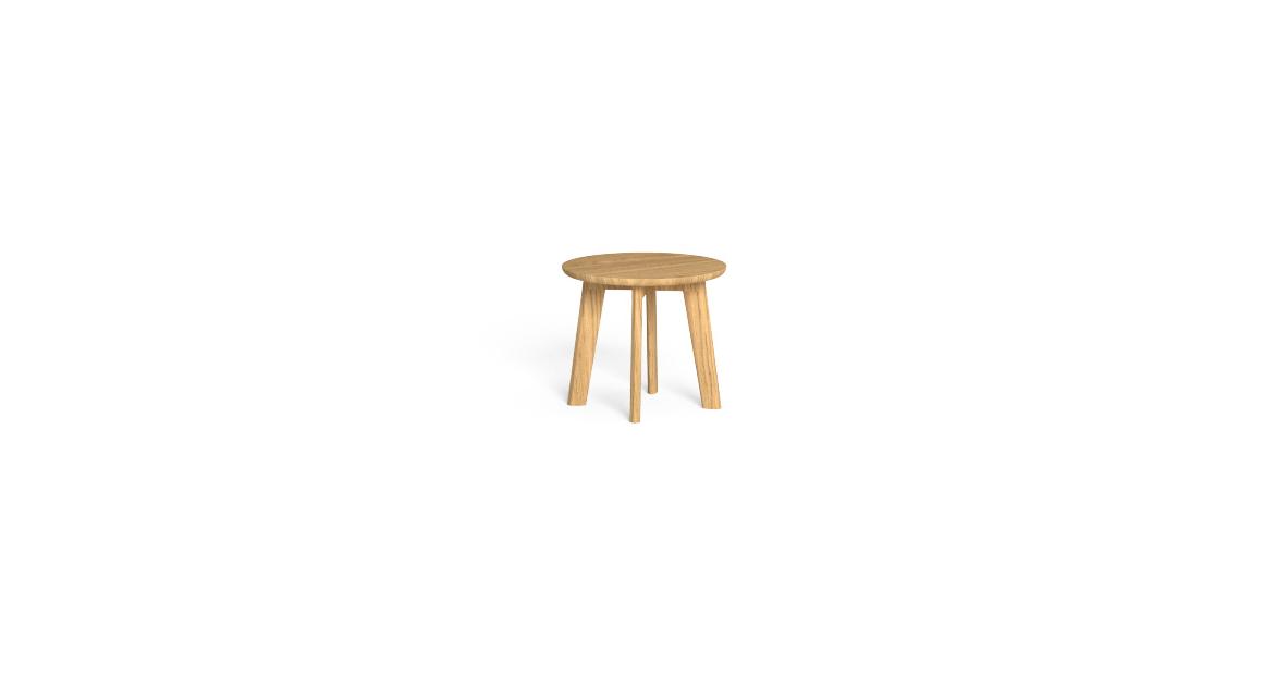 Designer modern CleoSoft//Wood side table by Talenti, ideal for Royal Oak, Michigan.